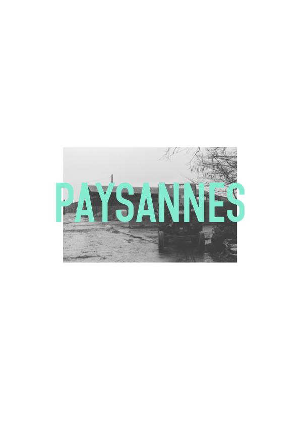 Affiche paysanne